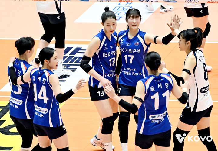 기업은행, 도로공사 3-1로 잡고 <b>컵대회 준결승</b> 선착