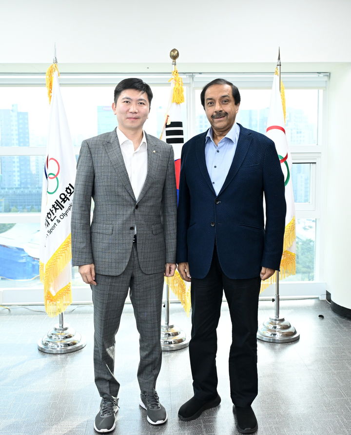 <b>유승민</b> 대한체육회장, 국제<b>스포츠</b>기구 주요 인사들과 연이어 교류