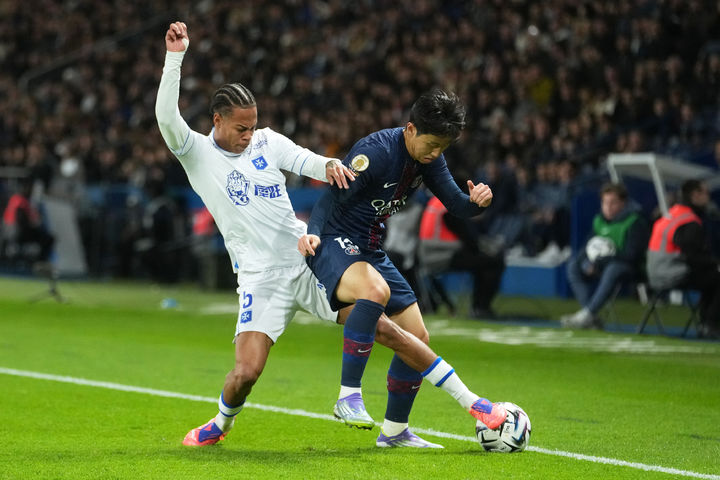 <b>이강인</b> 80분 <b>PSG</b>, <b>오세르</b> 꺾고 선두 질주