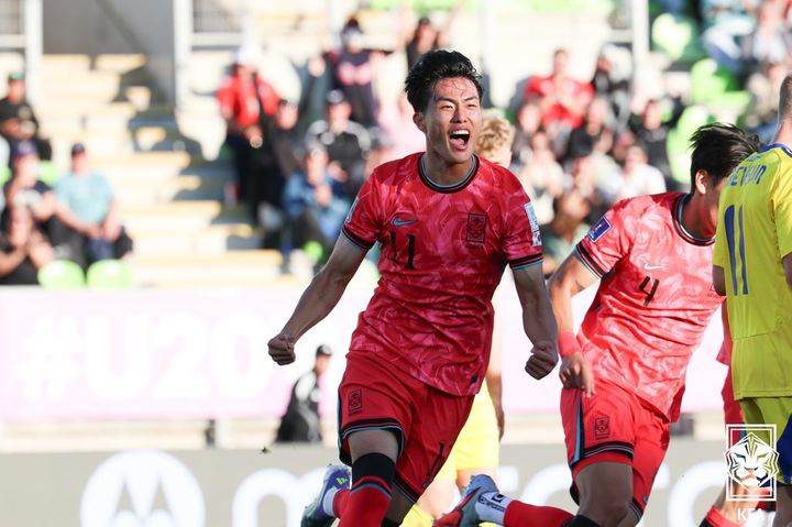 '김명준 만회골' 한국, <b>U-20 월드컵</b> 첫판서 우크라이나에 1-2 석패