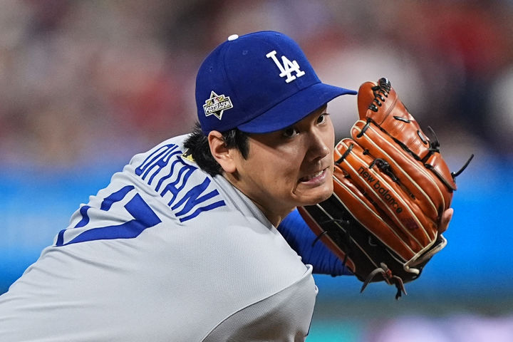 <b>다저스</b>, NLDS <b>1차전</b>서 필라델피아 격파…오타니, PS 첫 등판서 승리