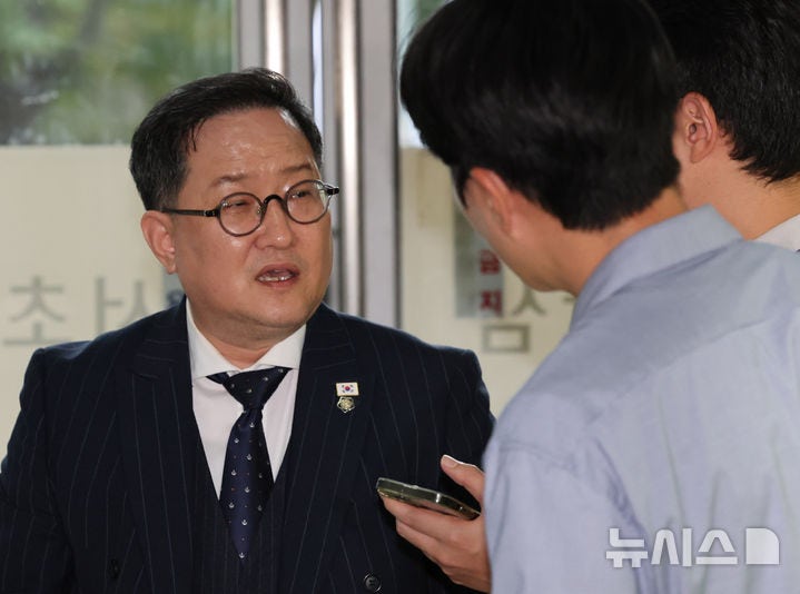<b>김경호 변호사</b>, <b>해병 특검</b> 참고인 출석