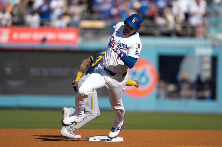 <b>다저스</b>, 3-1로 밀워키 꺾고 NLCS 3연승…WS 진출까지 '단 1승'