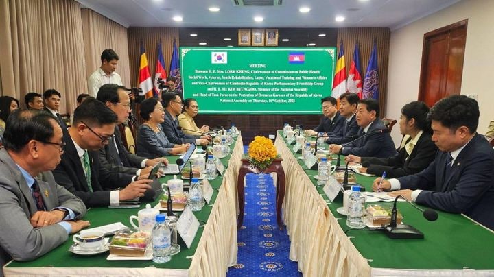 與 대책단, <b>캄보디아</b> 하원 의원 면담서 <b>한국인</b> 조기 송환 촉구