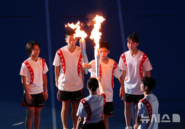 <b>부산</b> <b>전국체전</b> '팡파르'