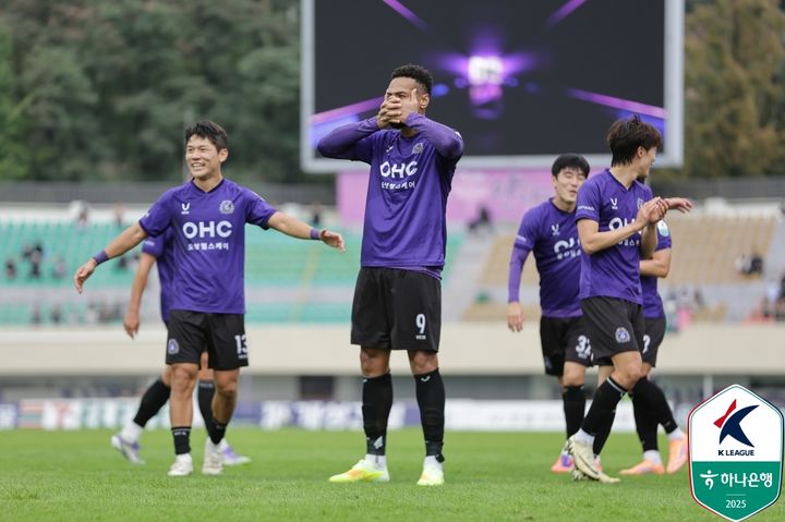 '김천전 멀티골' <b>안양 모따</b>, K리그1 33라운드 <b>MVP</b> 선정