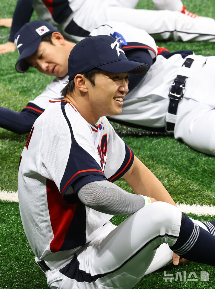 <b>야구</b> 국가<b>대표팀</b> 주장 <b>박해민</b>