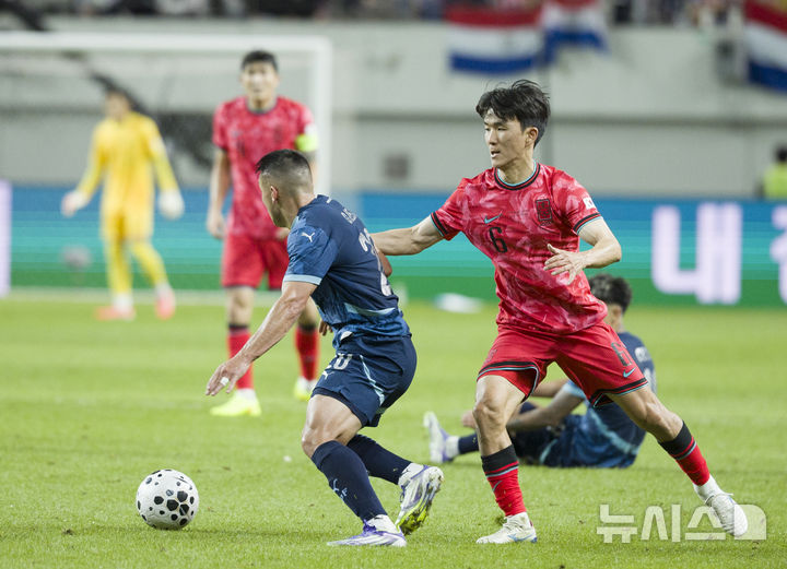 홍명보호 비상, 핵심 <b>황인범 부상</b>…"대체 발탁 고려"
