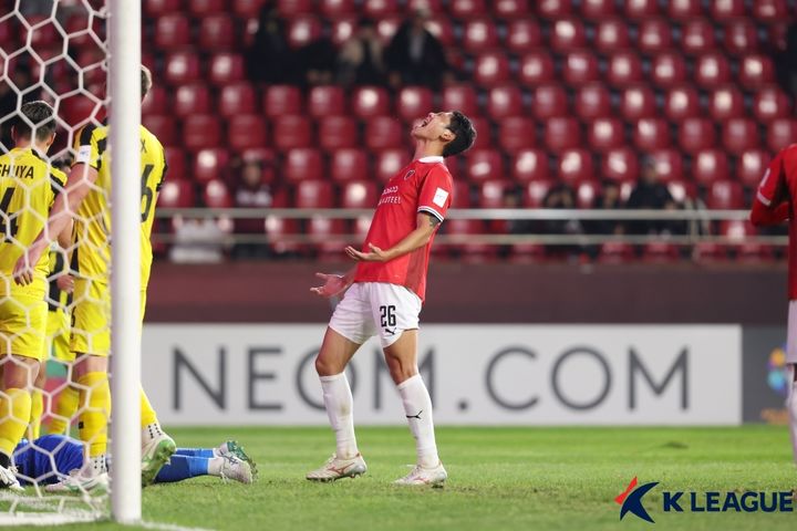 프로축구 <b>포항</b>, ACL2에서 <b>탬피니스</b>와 1-1 <b>무승부</b>