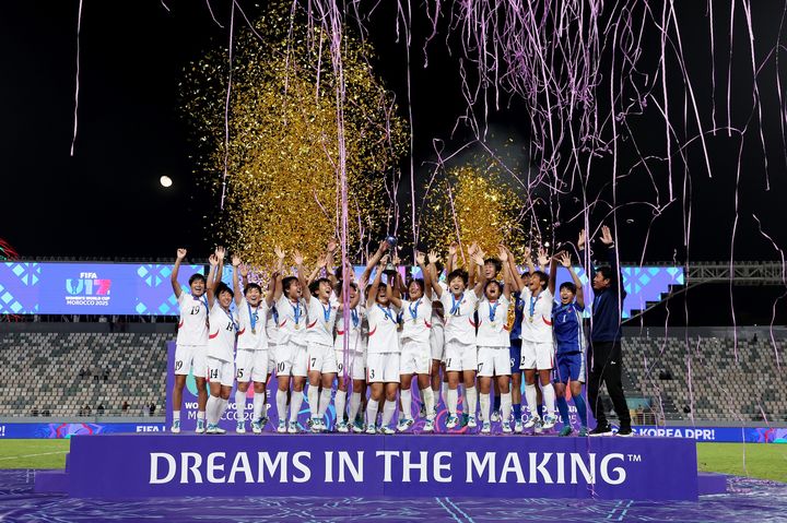 <b>북한 여자축구</b>, <b>U-17 월드컵</b> 정상…통산 4회 최다 우승