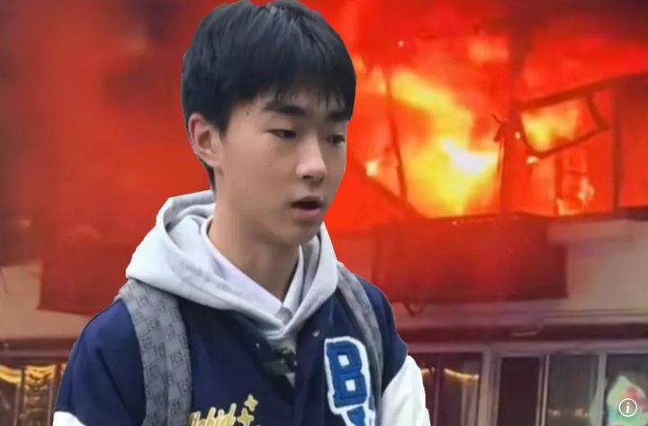 불난 집에 팬티만 입고 뛰어들어 노부부 살린 대단한 고등학생