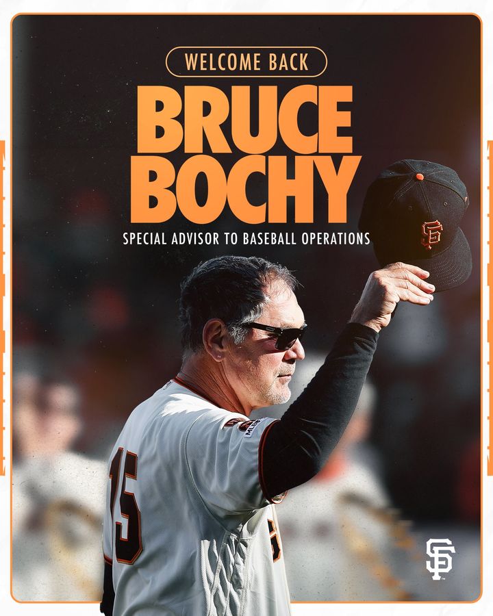 'WS 4회 우승 감독' <b>보치</b>, MLB <b>샌프란시스코</b> 특별<b>고문</b>으로 복귀