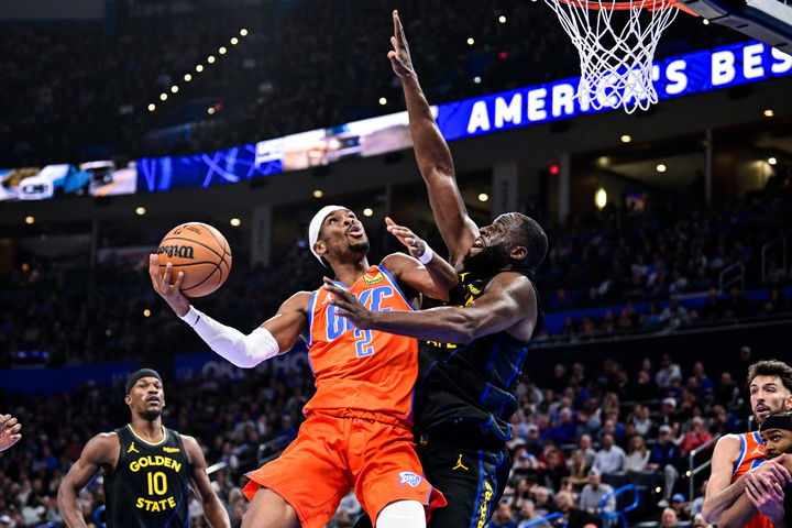 NBA 오클라호마시티, <b>커리 복귀</b>한 <b>골든스테이트</b> 꺾고 3연승