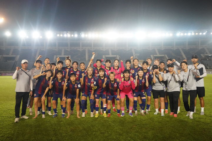<b>수원FC 위민</b>, 사상 첫 남북대결에서 <b>내고향</b>에 0-3 완패