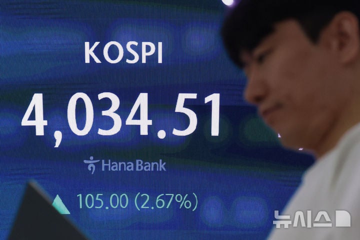 <b>엔비디아</b>發 훈풍에 코스피 상승 출발…4000선 회복