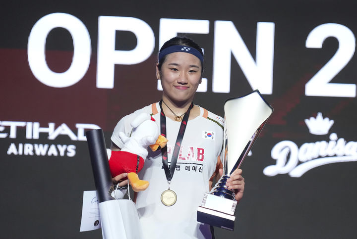 최휘영 문체부 장관, 시즌 <b>10승</b> <b>안세영</b>에 축전…"모든 행보가 역사"