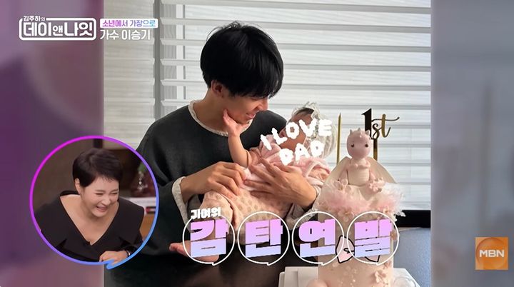 <b>이승기</b>, <b>딸</b> 사진 공개…"눈은 엄마, 보조개는 아빠 닮았네"