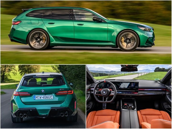 [서울=뉴시스[ BMW 뉴 M5 투어링 (사진=BMW 코리아 제공) photo@newsis.com *재판매 및 DB 금지