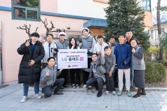 통합<b>우승</b> <b>LG</b> 팬과 약속 지켰다…박해민 등 장애인 시설에 TV 설치