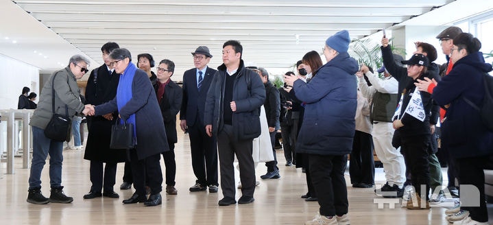<b>최재영 목사 특검 출석</b>