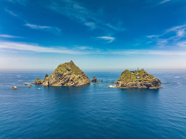 [안동=뉴시스] 다카이치 사나에 일본 총리가 독도를 자국 영토라고 발언한 데 대해 미국 국무부가 9일(현지 시간) "양국이 평화적으로 해결해야 할 문제"라는 입장을 냈다. (사진=경북도 제공) 2025.12.10.