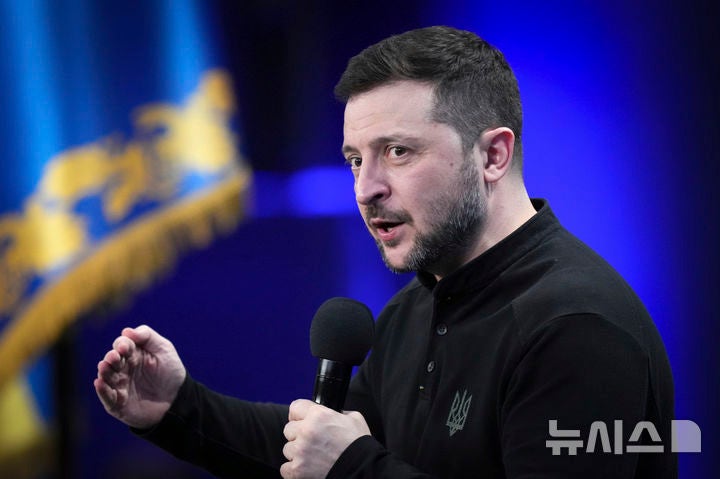 [키이우=AP/뉴시스] 볼로디미르 젤렌스키 우크라이나 대통령 (사진=뉴시스DB)