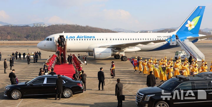 <b>통룬 시술릿 라오스 국가주석 방한</b>