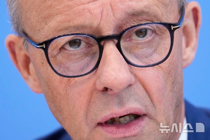 [베를린=AP/뉴시스] 프리드리히 메르츠 독일 총리 (사진=뉴시스DB)