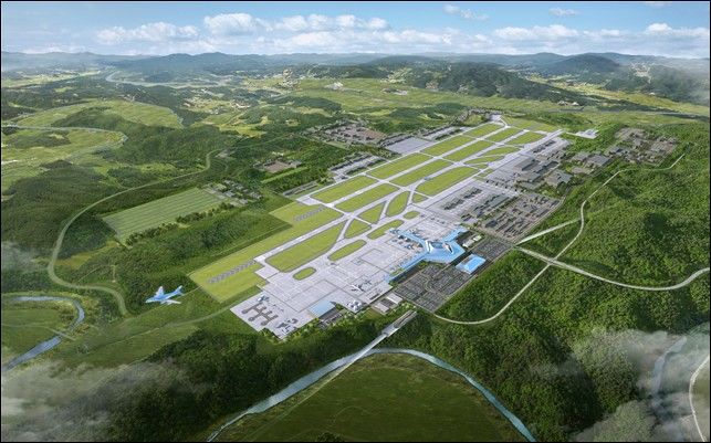 [서울=뉴시스] 대구경북 통합 신공항 조감도.(사진=국토교통부 제공) 2025.12.18.*재판매 및 DB 금지
