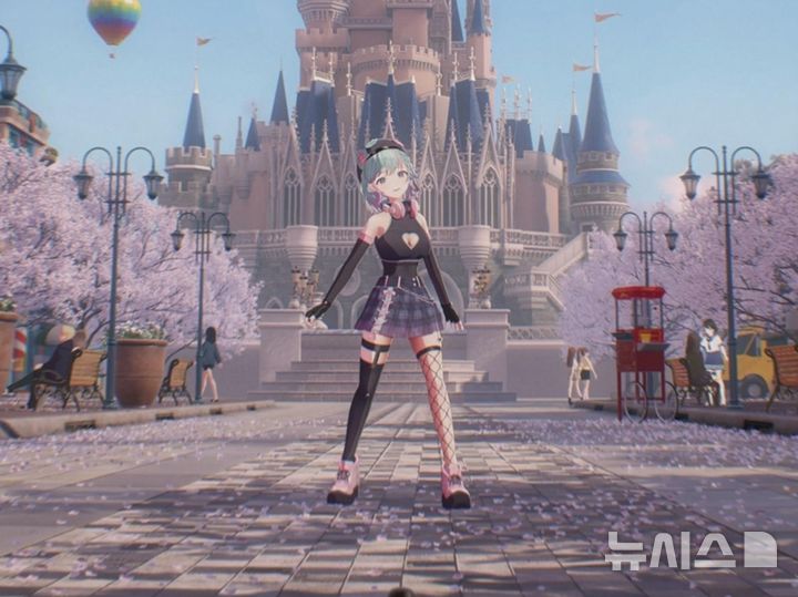 [서울=뉴시스] 지난 3월 진행한 치지직 버츄얼 스트리머 '에리스' 3D 데뷔 쇼케이스 프로젝트.2025.07.17.(사진=네이버 제공)