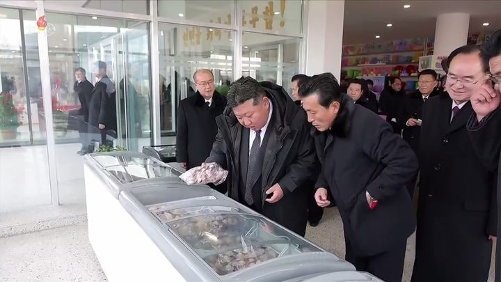 정평군 지방공업공장-종합봉사소 준공식