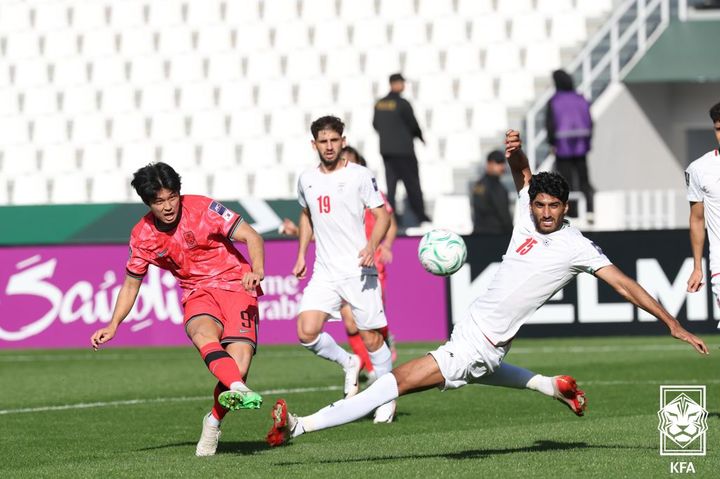 이민성호, 이란과 0-0 비김