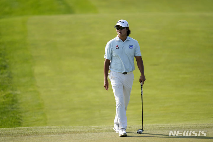 2년 만에 돌아온 김성현, PGA 소니오픈 첫날 공동 3위(종합)