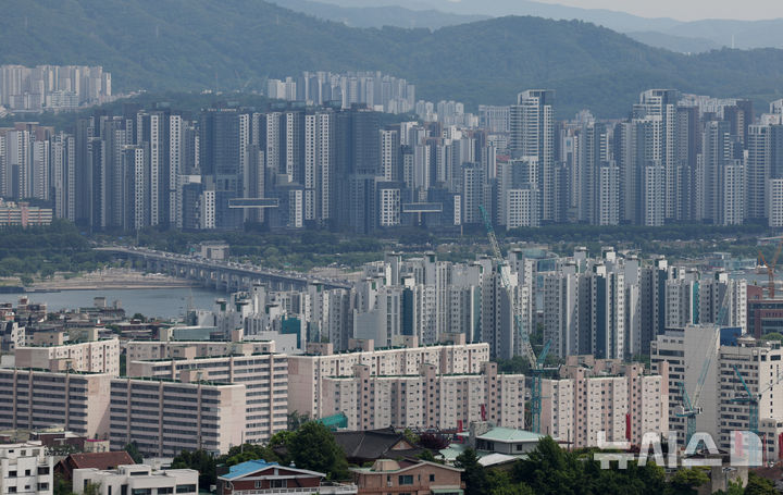 [서울=뉴시스] 서울 시내 아파트.