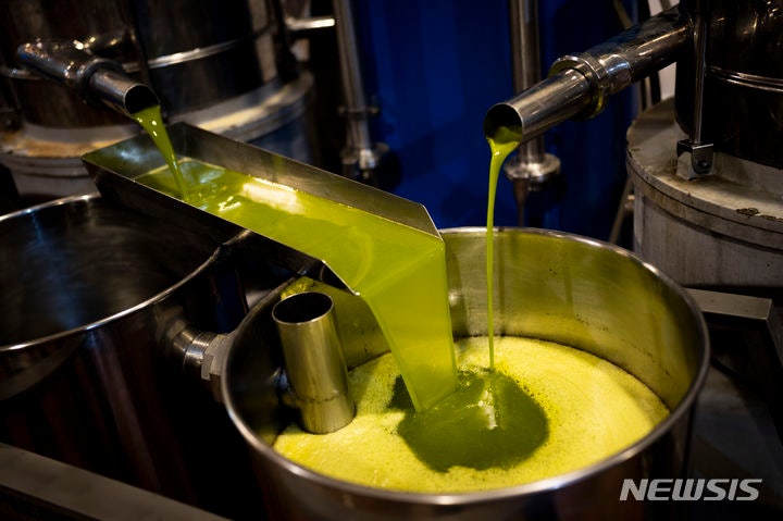 [케사다=AP/뉴시스] 스페인 올리브유 생산거점인 케사다 남부에 있는 올리브유 공장. 자료사진. 2026.02.02