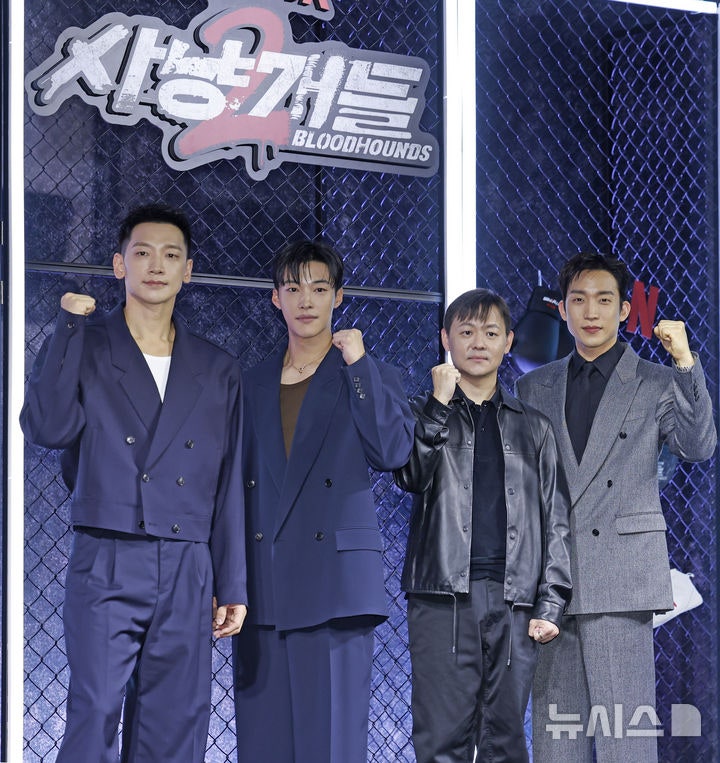 넷플 글로벌 1위 찍은 '사냥개들2'…제작사 주가 축포 쏠까