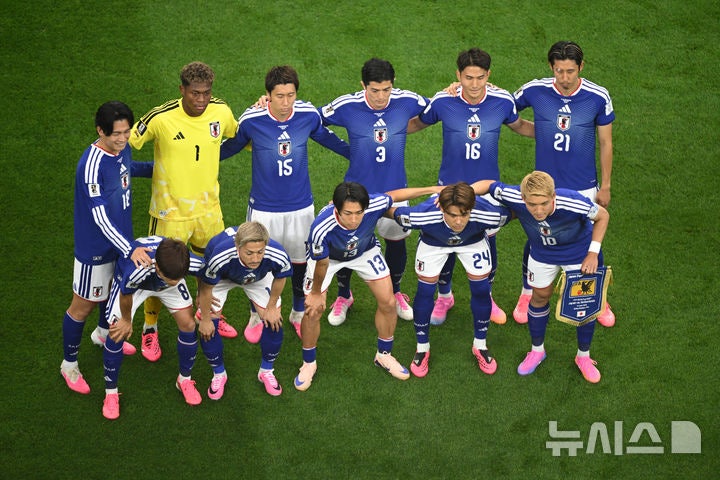 <b>피파랭킹</b> 18위 일본, 8위 <b>네덜란드</b>와 2-2 무승부