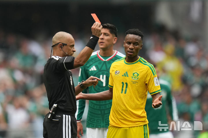 <b>남아공</b> 베테랑 <b>즈와네</b>, 한국전 못 뛴다…FIFA, 3경기 출전 정지[월드컵2...