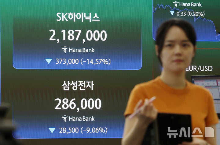 "하루 만에 33% 급락"…녹아내린 계좌에 레버리지 개미 '비명'(종합)