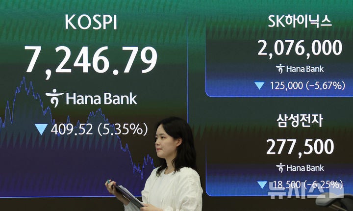 삼전·닉스 연이틀 급락에 <b>레버리지</b> ETF 또 '폭락'