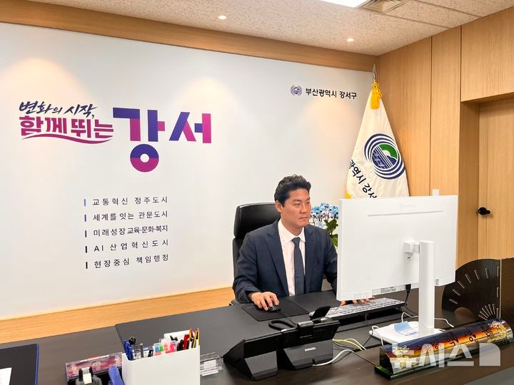 [인터뷰]박상준 부산 강서구청장 "시급한 과제는 교통…TF 가동"