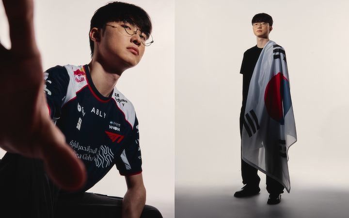 [서울=뉴시스] 리그 오브 레전드(LoL)의 살아있는 전설 '페이커(이상혁)'가 크리스티아누 호날두와 함께 이스포츠 월드컵(EWC) 홍보대사로 발탁됐다. (사진=이스포츠재단 제공) *재판매 및 DB 금지