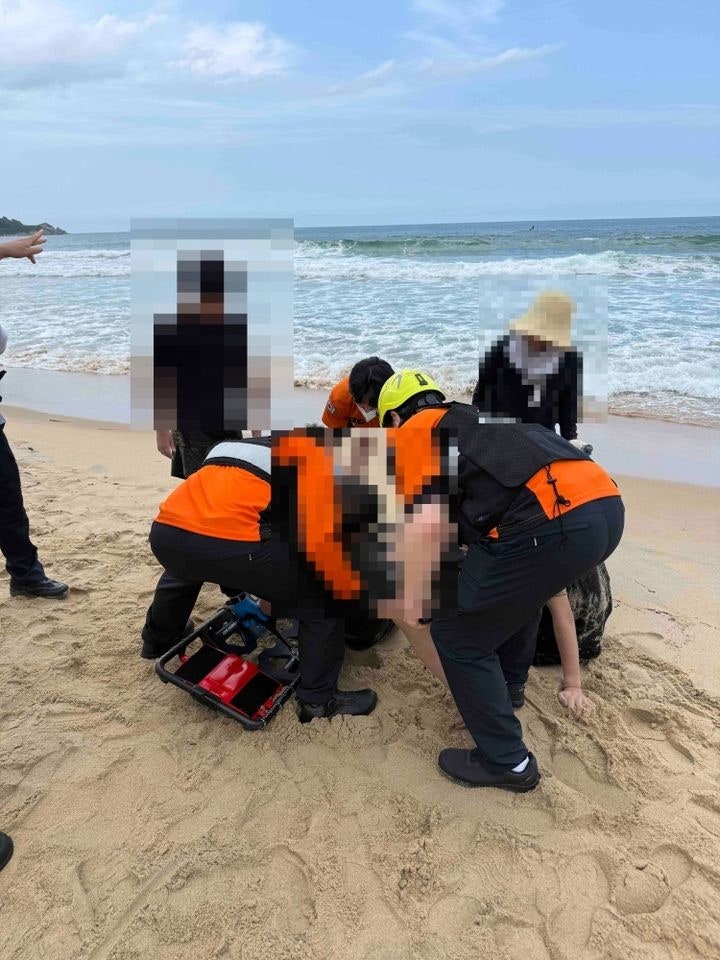 강원 <b>고성 화진포</b> 해상서 아이 구하던 2명 <b>심정지</b>·2명 부상