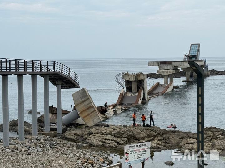 [속보]<b>포항 보릿돌교</b> 붕괴…당국 바다 수색 중