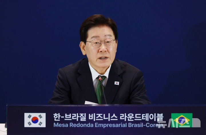 이 대통령 "<b>한·브라질</b>, <b>민항기</b>·공급망·뷰티서 동반 성장 가능"(종합)
