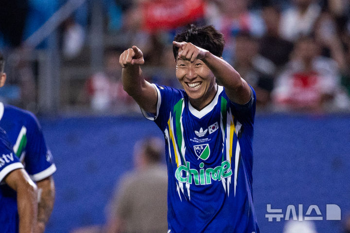 <b>손흥민</b>, MLS <b>4경기 연속골</b> '쾅!'…밴쿠버전 환상 선제골