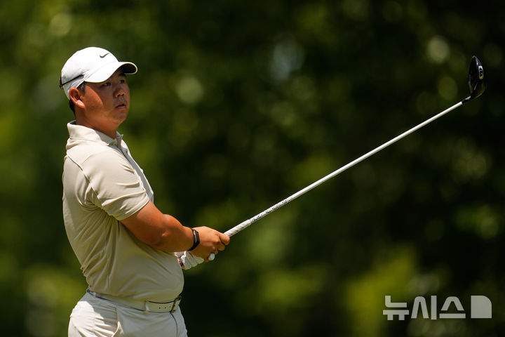김주형, <b>PGA</b> 투어 PO 1차전 2R 공동 45위