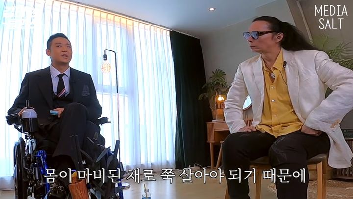 '전신마비' 김혁건, '<b>박위</b> 논란'에 "함께 살아가자"