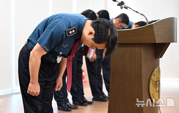 <b>제주경찰청장</b> "장미란씨 유족에 <b>사과</b>…무거운 책임감"