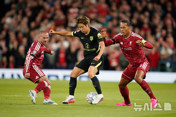 '<b>이강인</b> 59분' 아틀레티코, <b>UCL</b>서 <b>리버풀</b>에 1-2 패…PSG는 대승(종합)